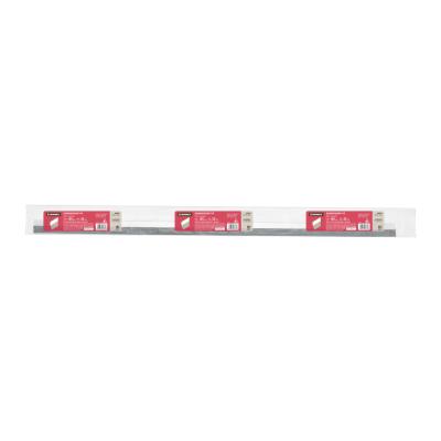 GUARDAPOLVO FIJO DE 120 CM ALUMINIO, HERMEX (43034)